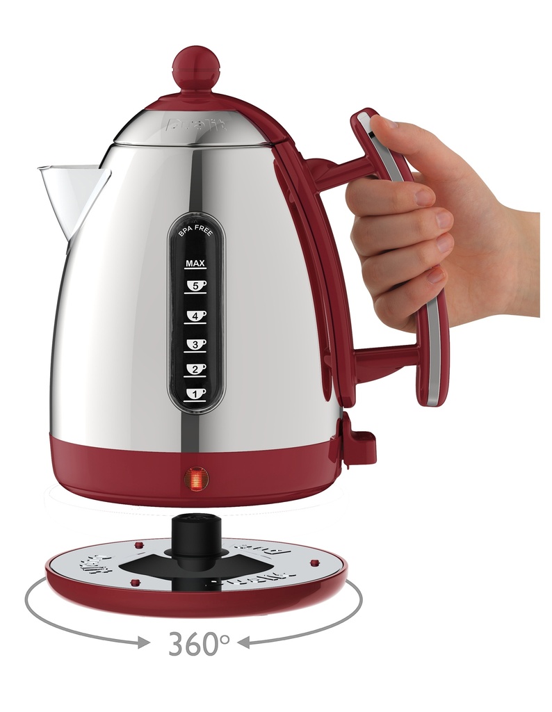 Dualit Lite Jug Kettle 1,5L Red