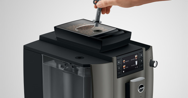 W4 Dark Inox (EA) - lockable bean container