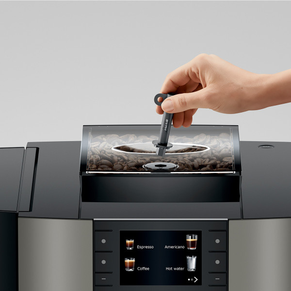 X4 Dark Inox (EA) - Lockable bean container