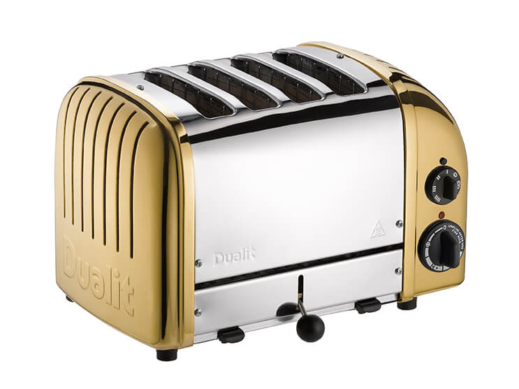 TOASTER CLASSIC 4 NEWGEN BRASS GUS