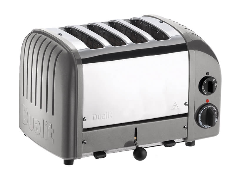 TOASTER CLASSIC 4 NEWGEN METALLIC SILVER