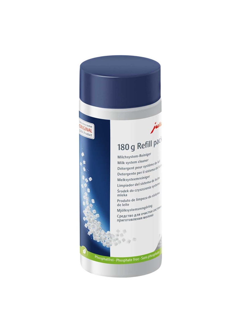 Détergent pour système de lait (mini-tabs) Flacon recharge 180 g