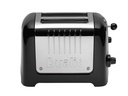​​​Dualit Lite 2-Slot Gloss Black Toaster