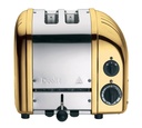 Classic 2-Slot Newgen Brass Toaster
