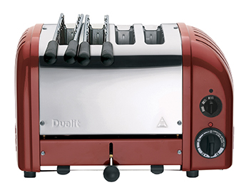 ​​​​Dualit Classic Combi 2/2 Red Toaster