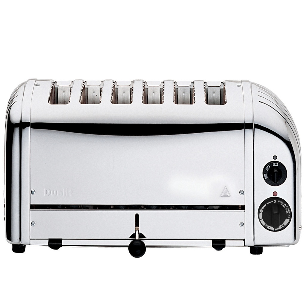 Classic 6-Slot Polished Toaster