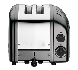 [DU27034] Classic 2-Slot Newgen Metallic Charcoal Toaster