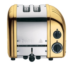 [DU27391] ​Classic 2-Slot Newgen Brass Toaster
