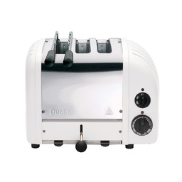[DU31229] ​Dualit Classic Combi 2+1 White Toaster