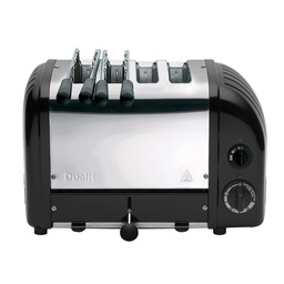 [DU42179] ​​​​Classic Combi 2/2 Black Toaster