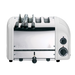 [DU42190] ​​​​Classic Combi 2/2 White Toaster