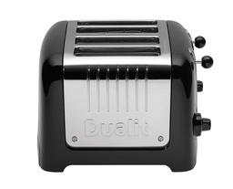 [DU46225] ​​​​​Lite 4-Slot Gloss Black Toaster