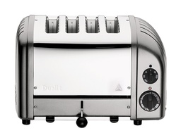 [DU47042] ​​​​Classic 4-Slot NewGen Metallic Silver Toaster