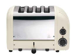 [DU47045] ​​​​Classic 4-Slot NewGen Canvas White Toaster
